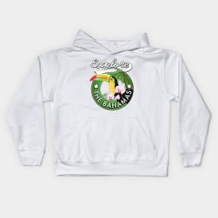 Explore the Bahamas logo Kids Hoodie